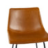 Colección de asientos industriales de piel sintética Xuma Urban (silla de comedor o taburete de bar), juego de 2