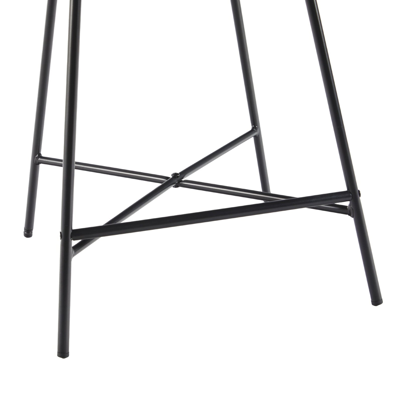 Colección de asientos industriales de piel sintética Xuma Urban (silla de comedor o taburete de bar), juego de 2