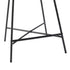 Colección de asientos industriales de piel sintética Xuma Urban (silla de comedor o taburete de bar), juego de 2