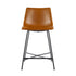 Colección de asientos industriales de piel sintética Xuma Urban (silla de comedor o taburete de bar), juego de 2