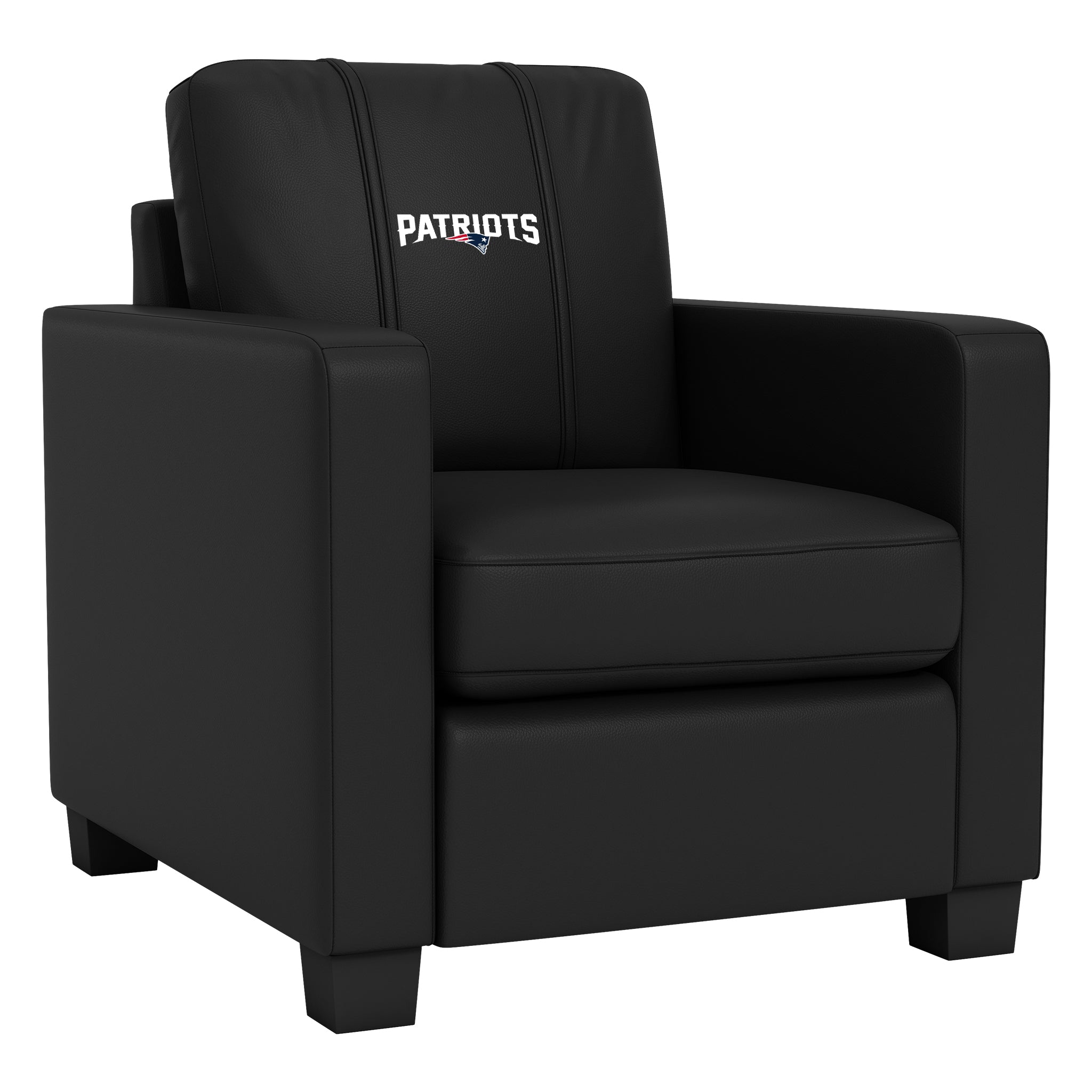 Silla fija Dyno Club con logotipo secundario de los New England Patriots