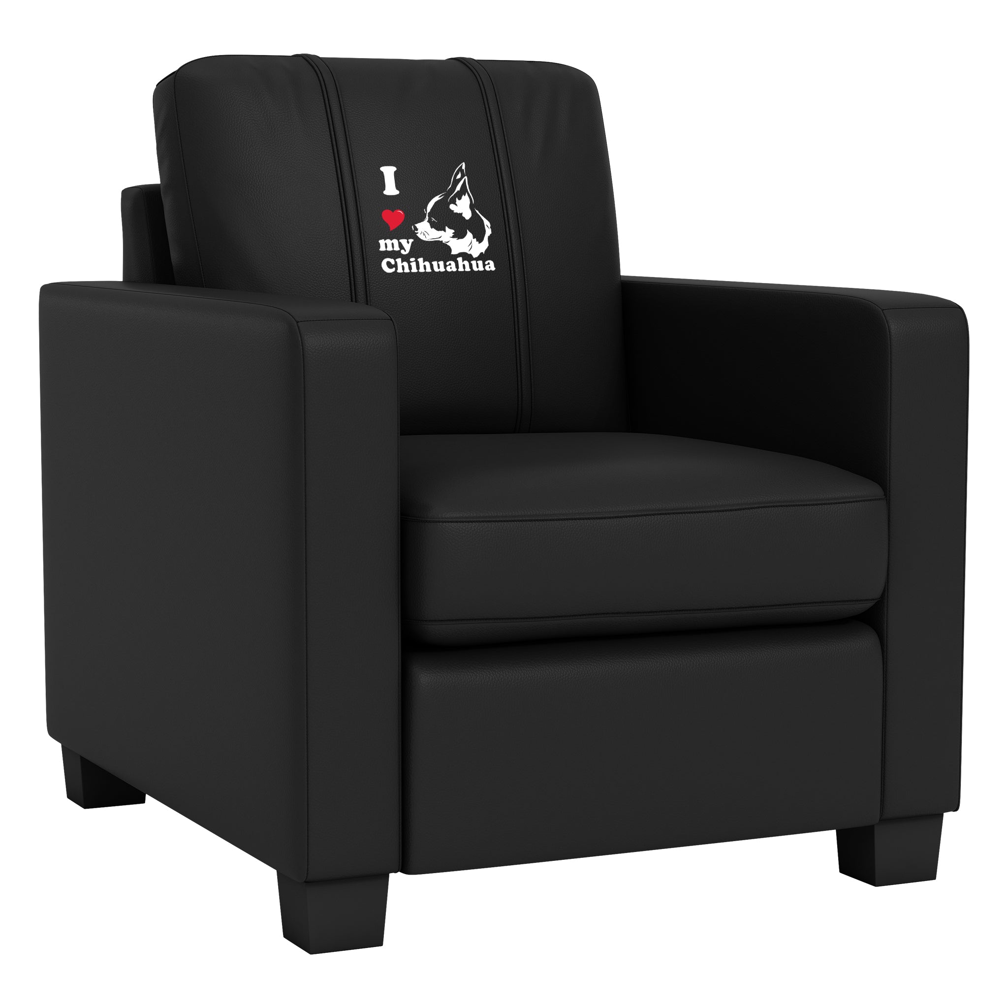 Sillón fijo Dyno con panel con el logotipo de Chihuahua