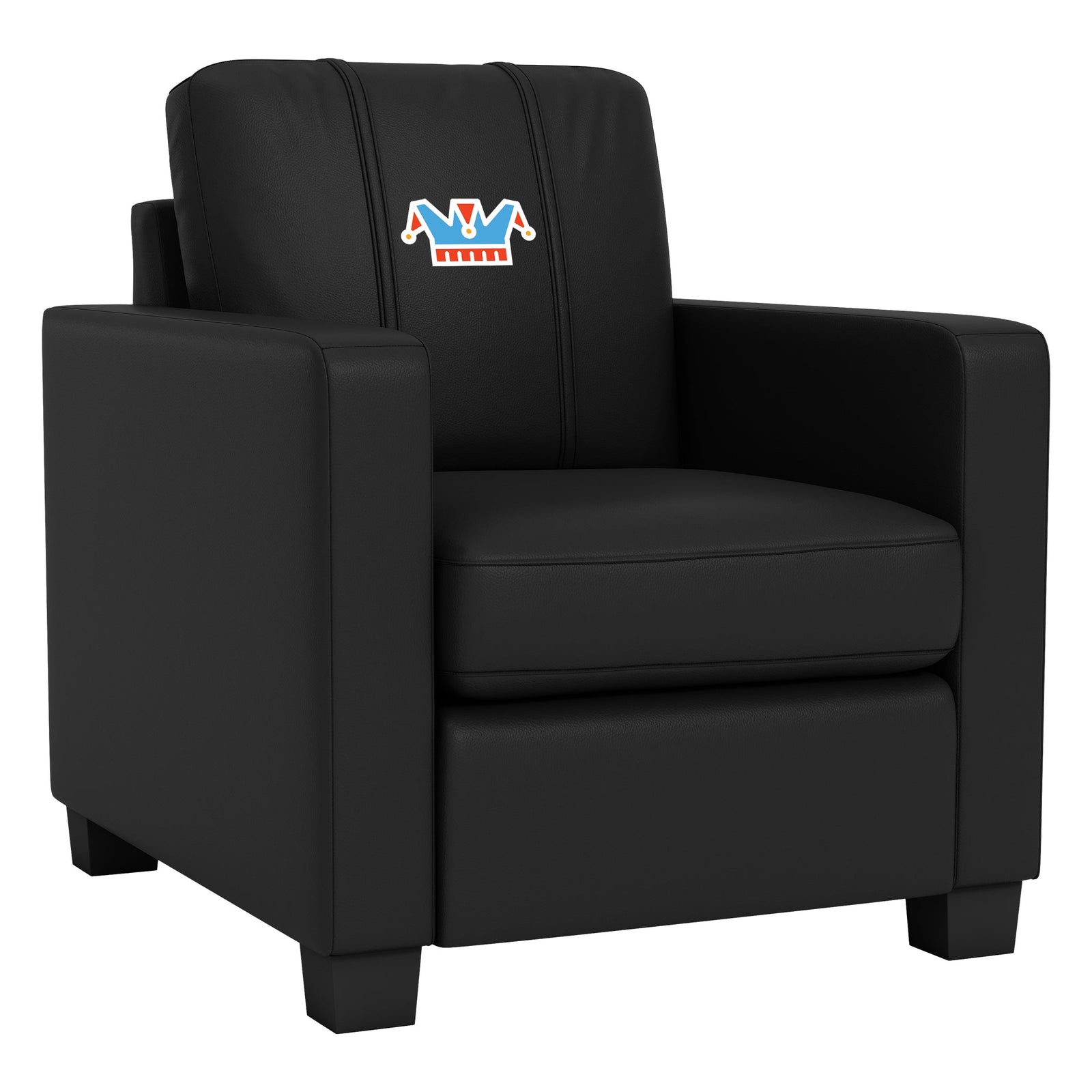 Sillón fijo Dyno con panel con el logotipo de Joke