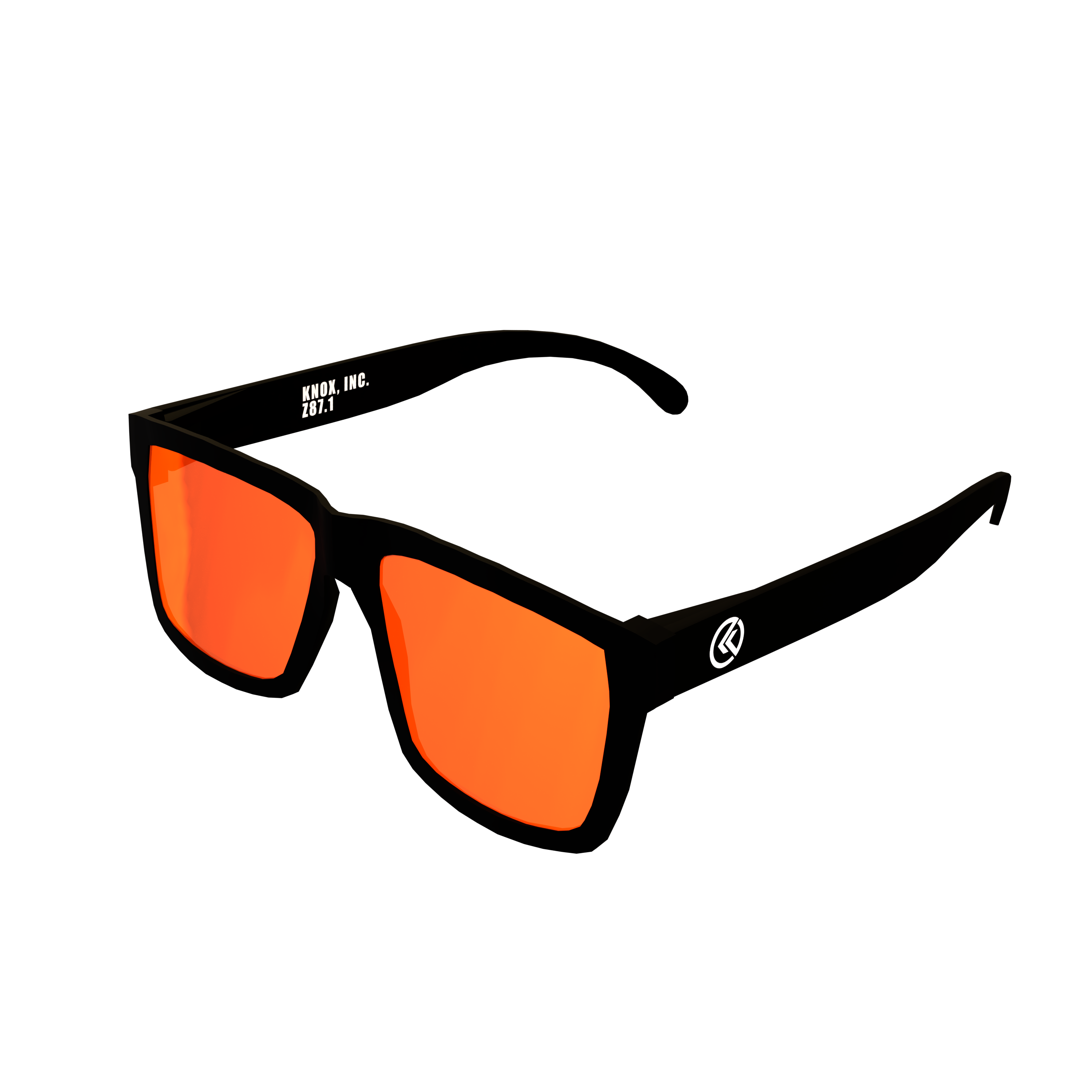 Gafas de sol Badger Z87 - Rojas