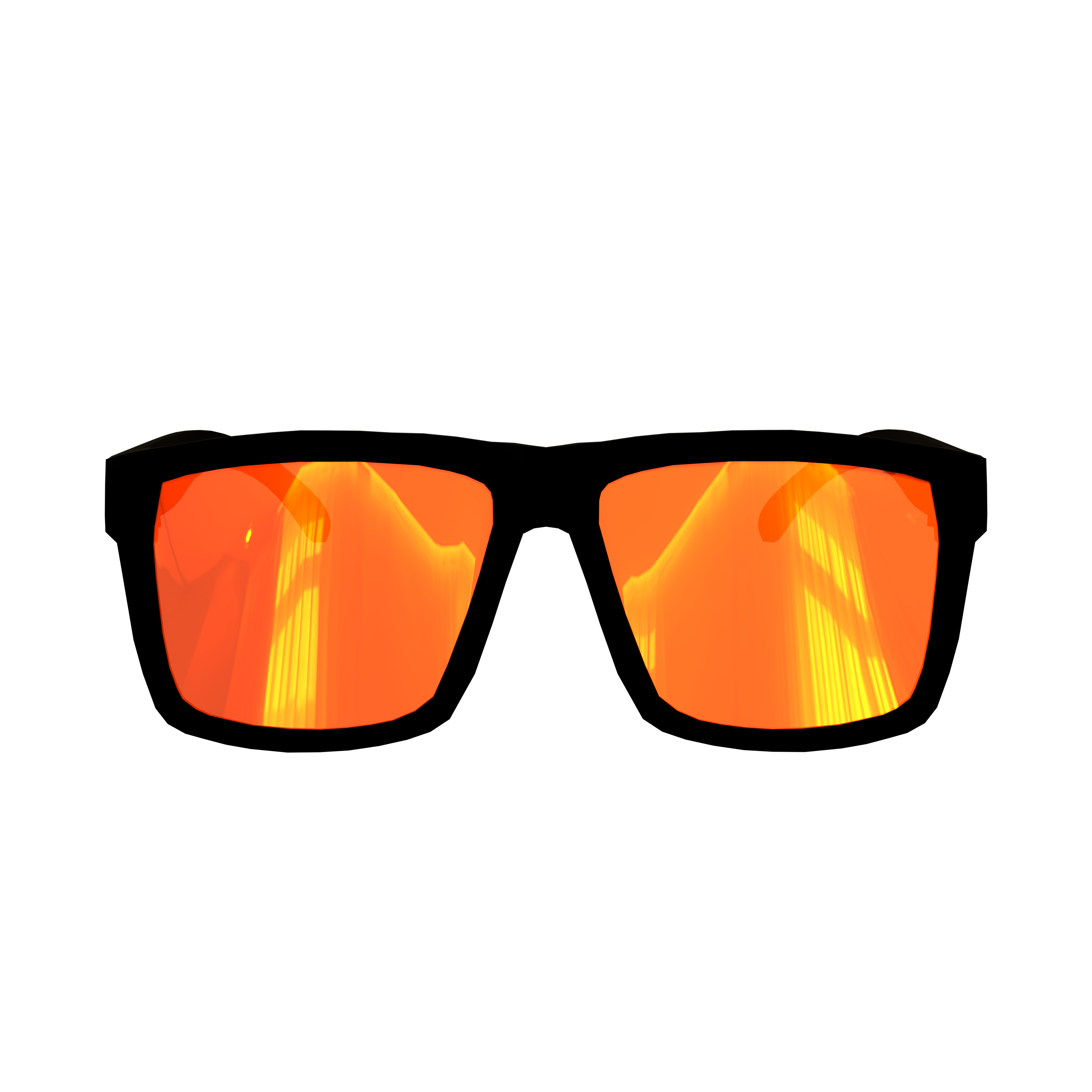 Gafas de sol Badger Z87 - Rojas
