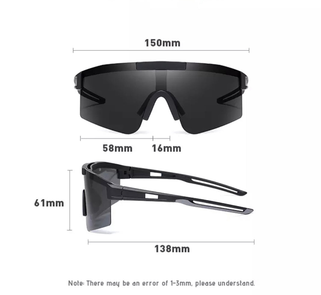Gafas de sol Stallion Z87 - Negro 