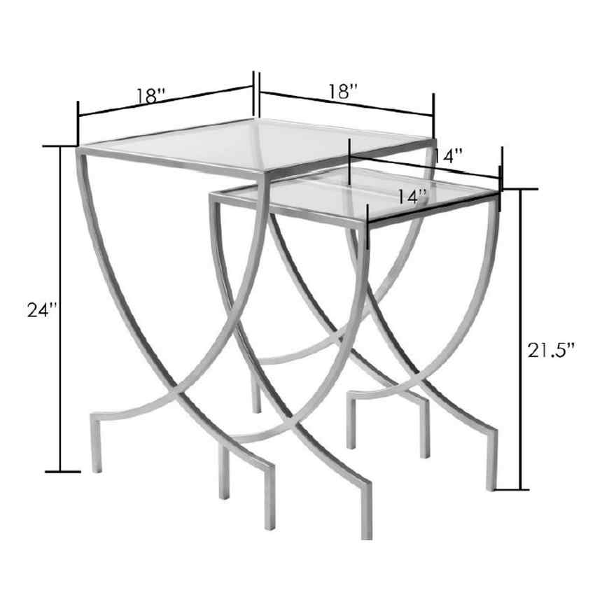 Lustenau Gold End Table