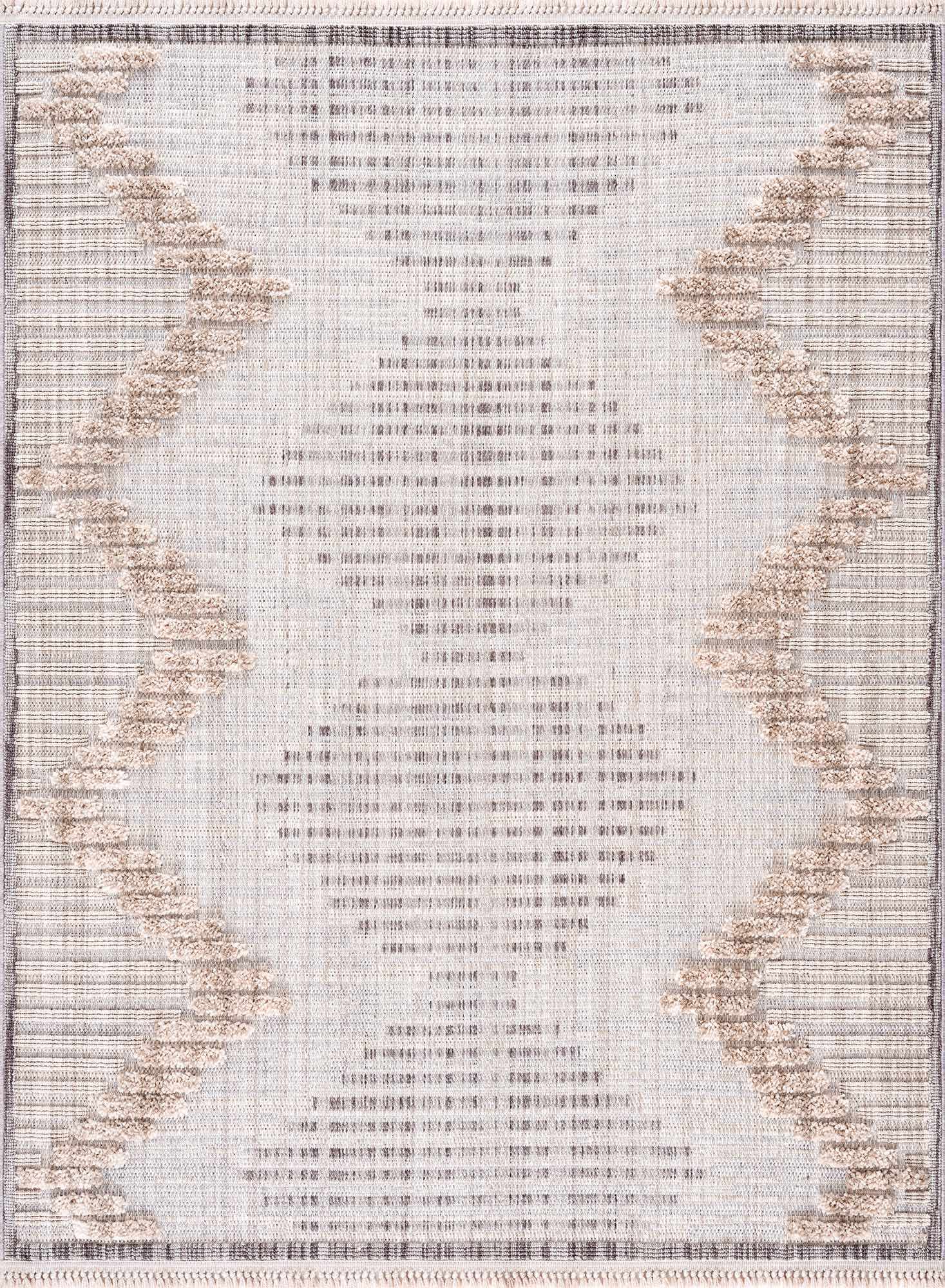 Alfombra rústica Maulawin High-Low