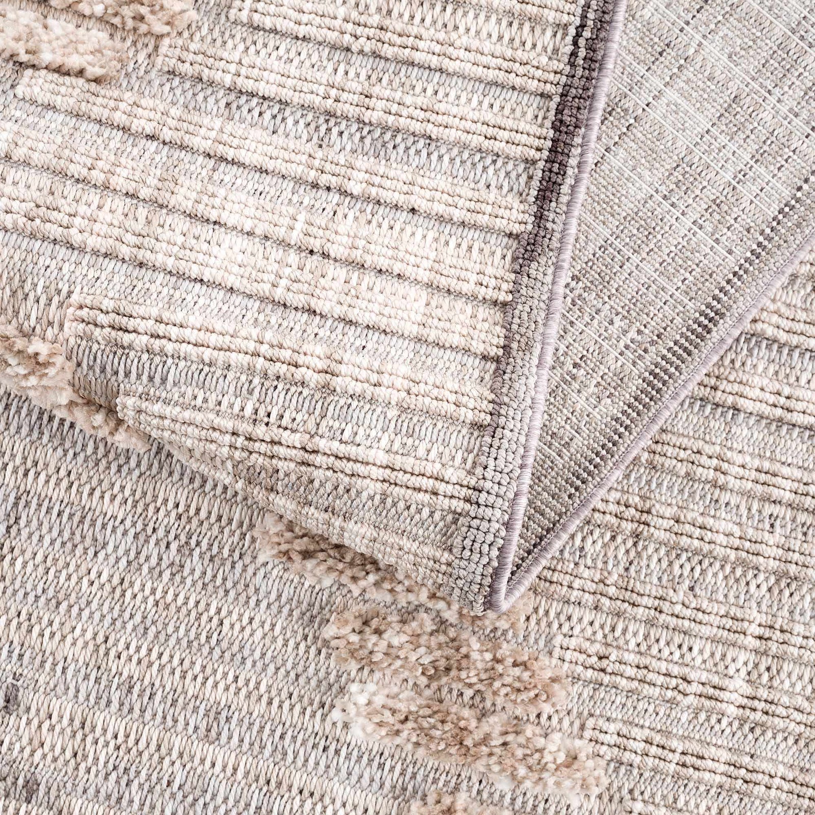 Alfombra rústica Maulawin High-Low