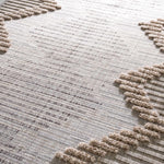 Alfombra rústica Maulawin High-Low