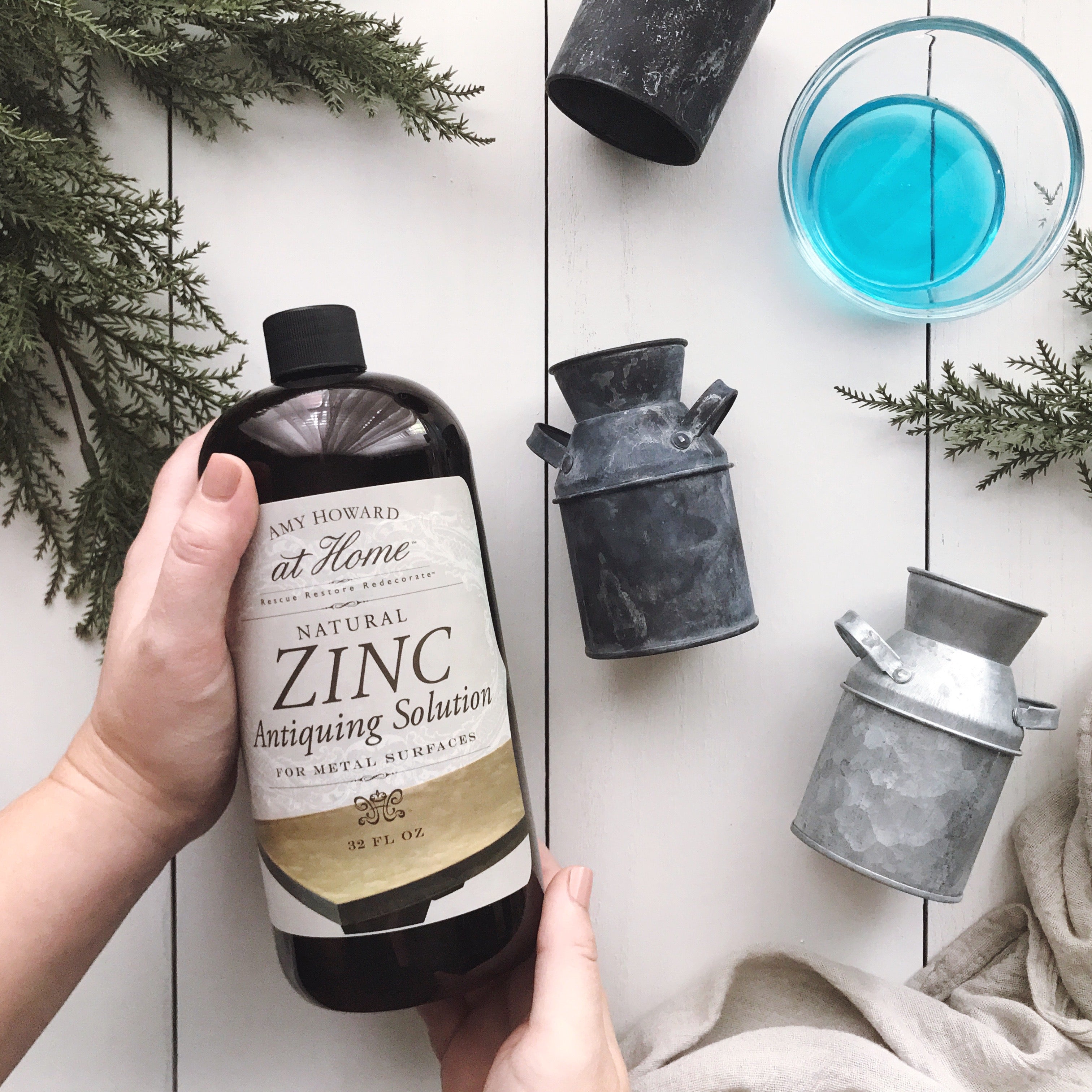 Solución antienvejecimiento de zinc