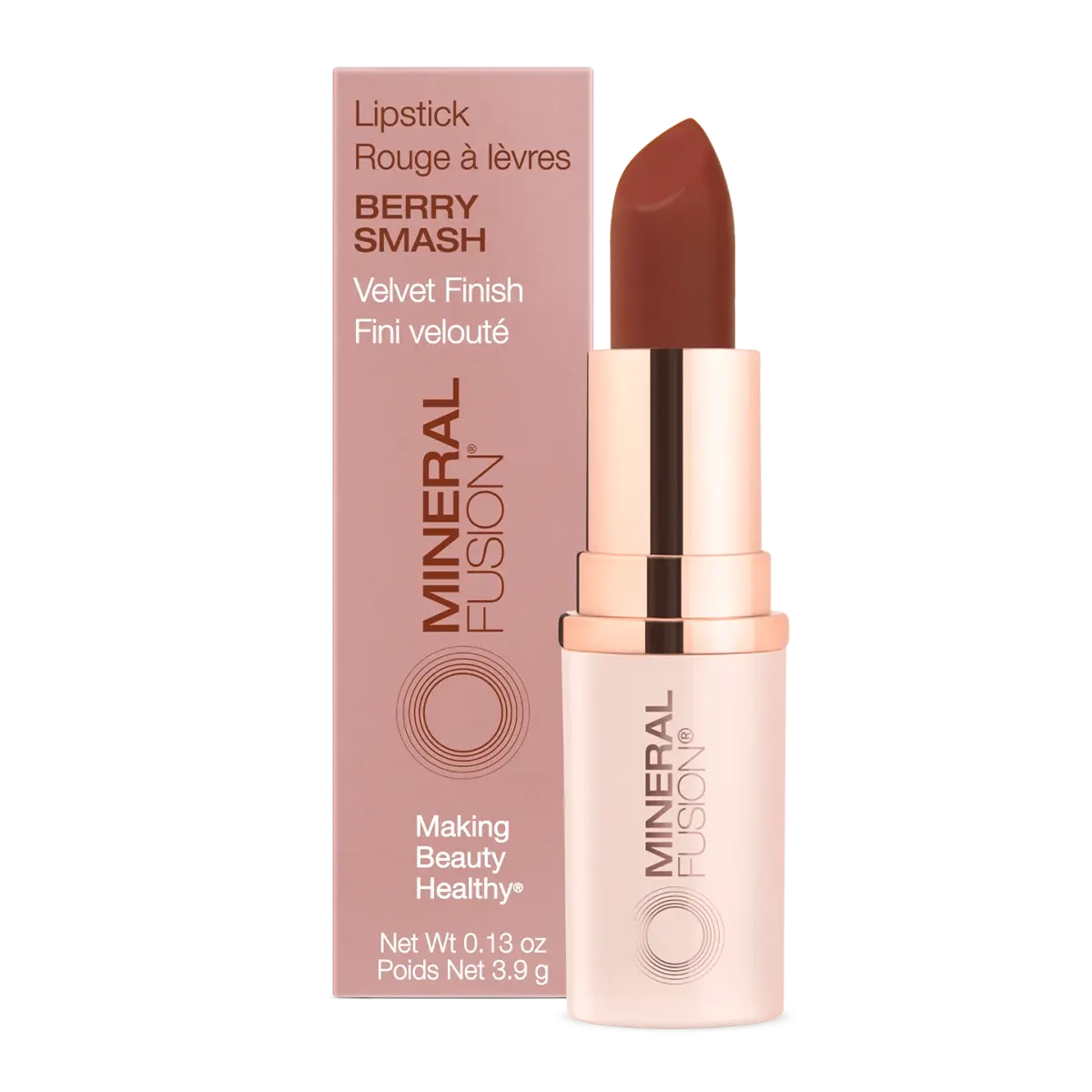 Lápiz labial Mineral Fusion - Negroni, 0.13 oz - Color hidratante natural