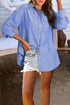 Women's Relaxed Fit Vertical Striped Shirt