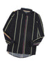 Versatile Striped Button-Up Shirt