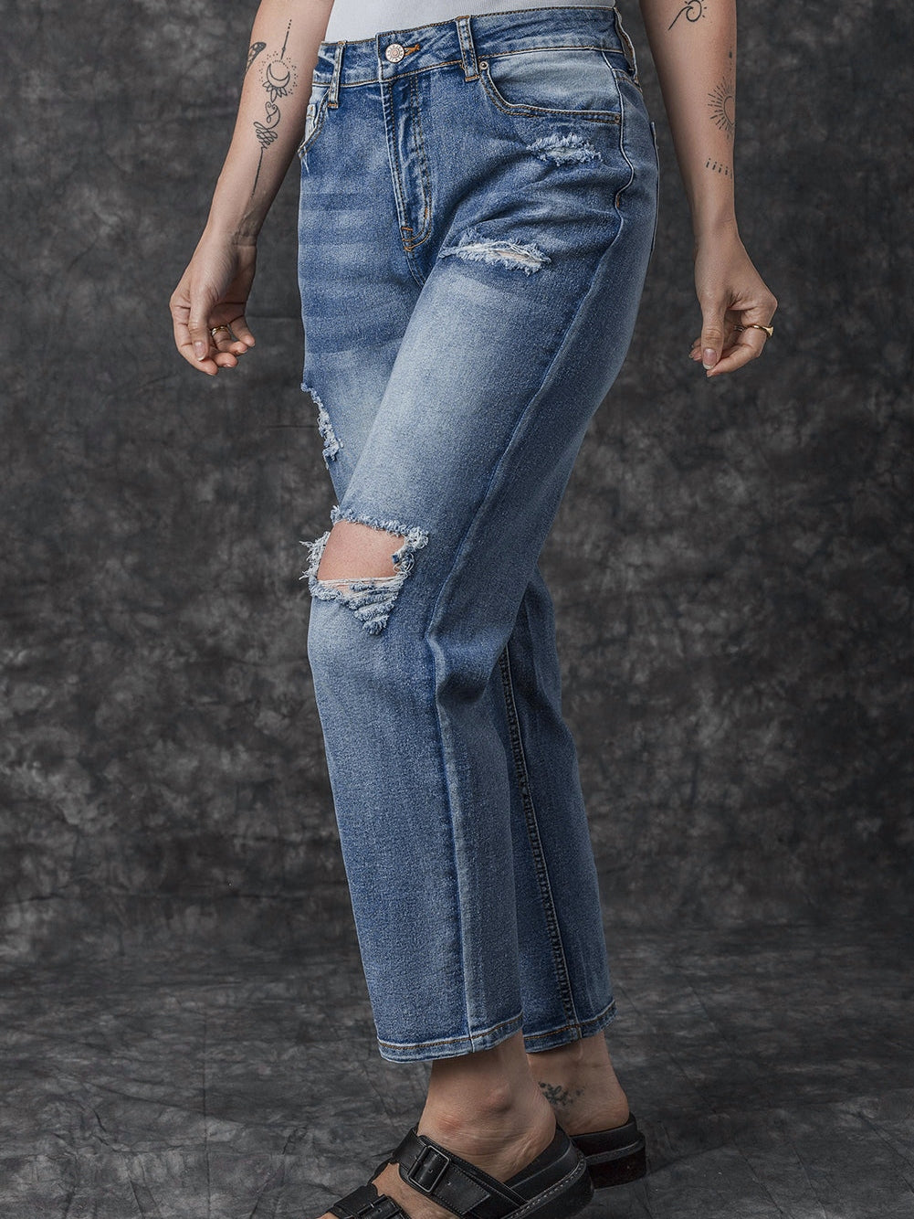 Weekend Ripped Jeans