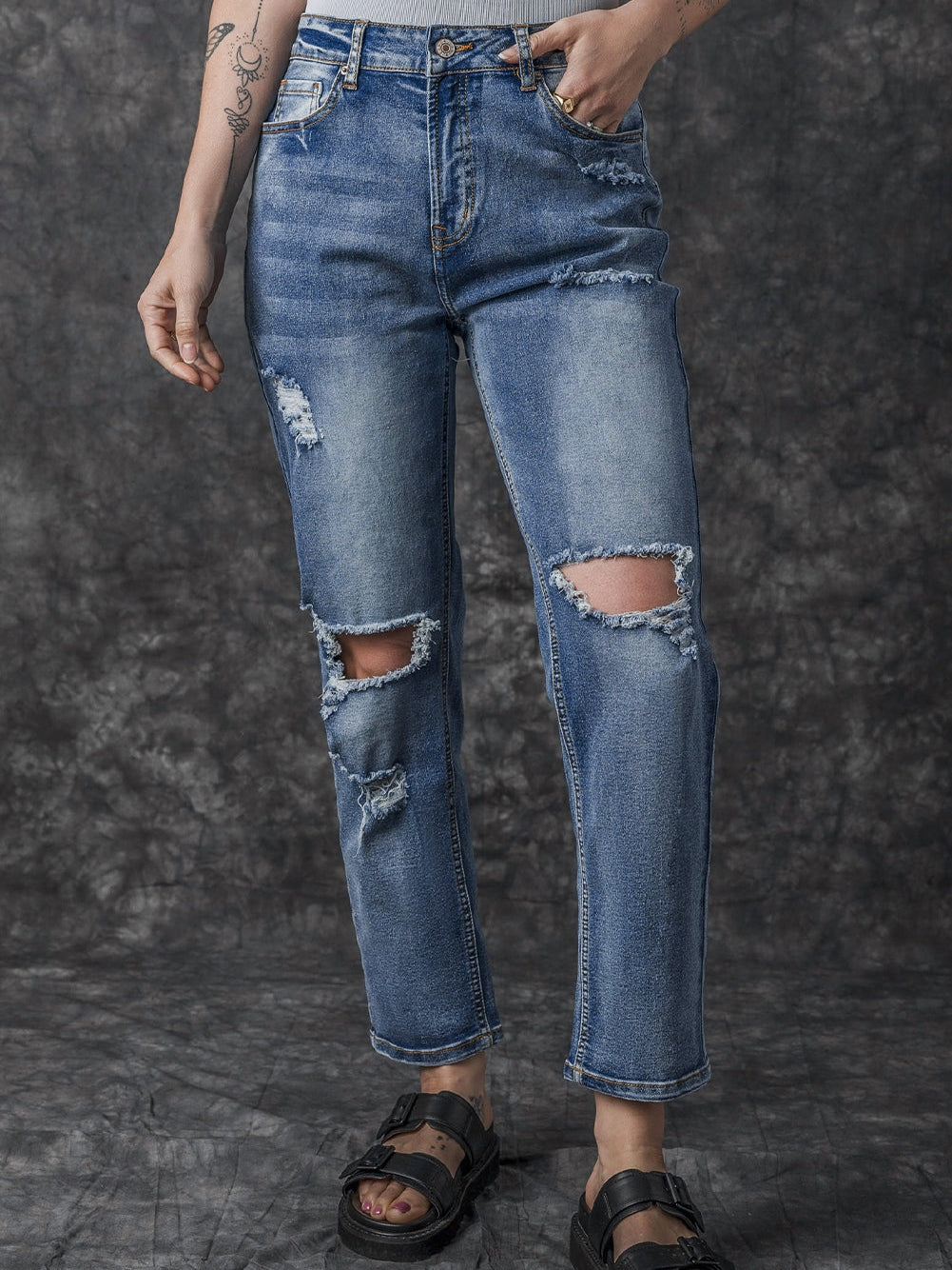 Weekend Ripped Jeans
