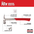 Martillo de carpintero de cara fresada Milwaukee 48-22-9022 de 22 oz