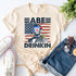 Abe Drinkin 4th of July Shirt – Abraham Lincoln Patriotic Drinking Tee