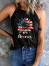 American Pride Sunflower Tank