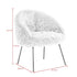 Ana Lux Fur Accent Chair