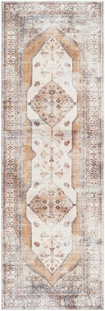 Alfombra lavable de pelo plano vintage Arncliffe