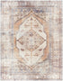 Alfombra lavable de pelo plano vintage Arncliffe