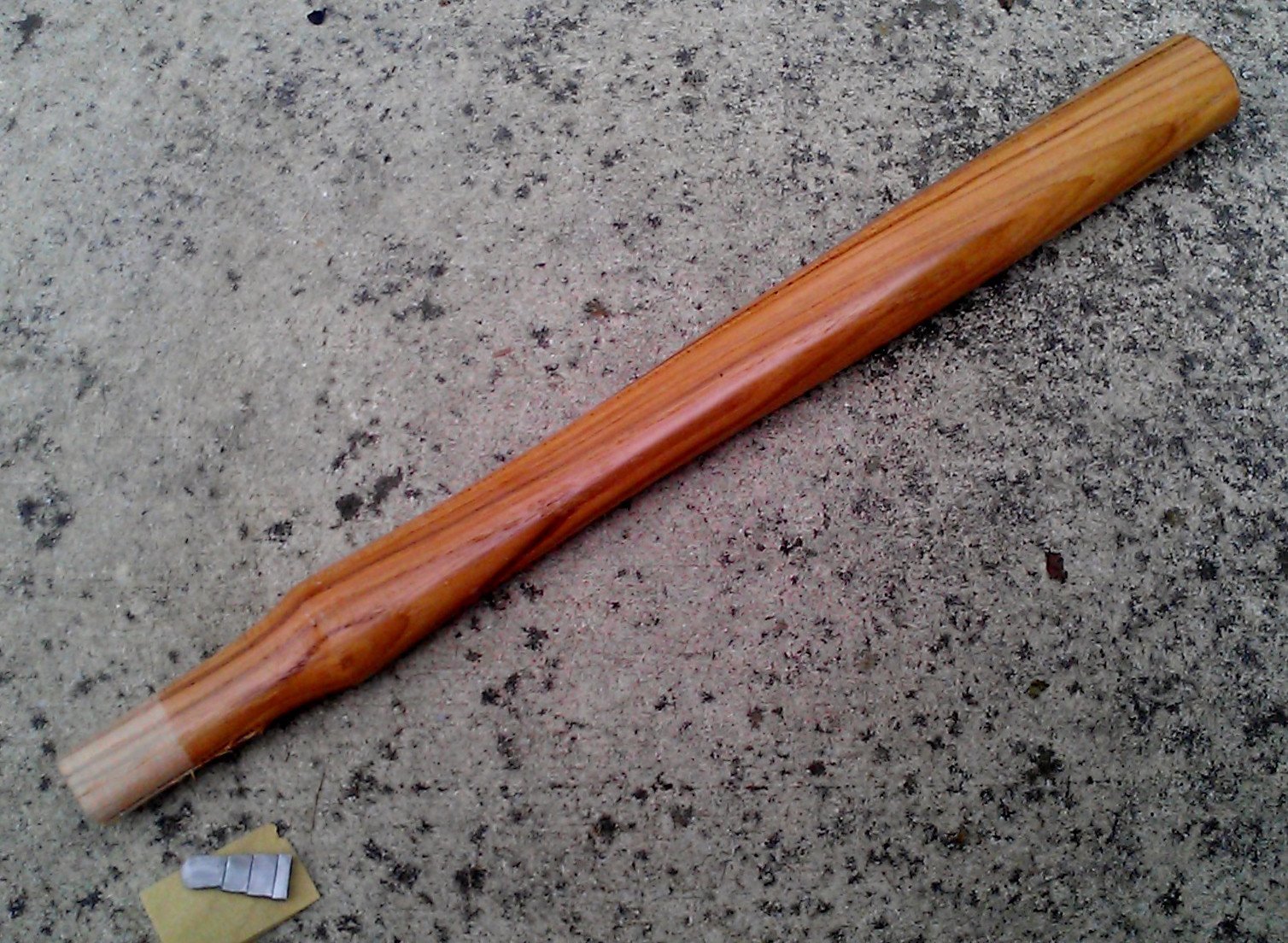 14" Blacksmith / Shop Hammer Handle American Hickory with wedges.