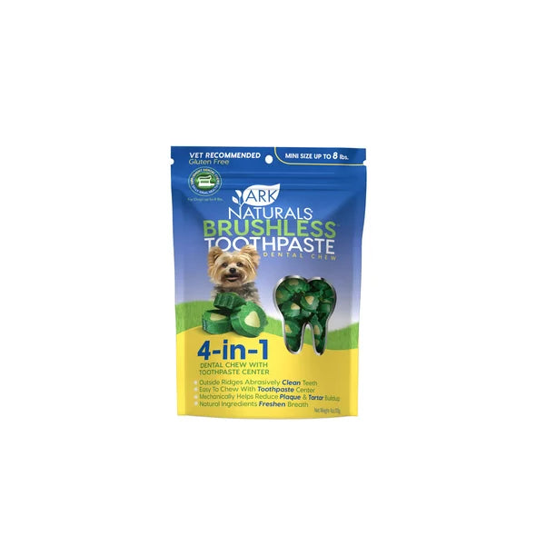 Pasta dental enzimática sin cepillo Ark Naturals para perros - 113 g
