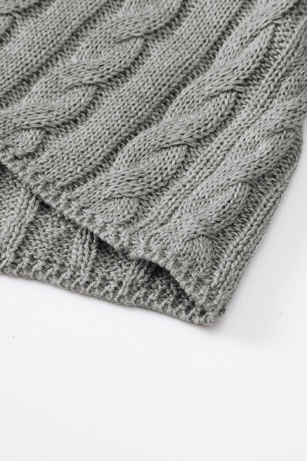 Chunky Cable Knit Top