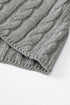 Chunky Cable Knit Top