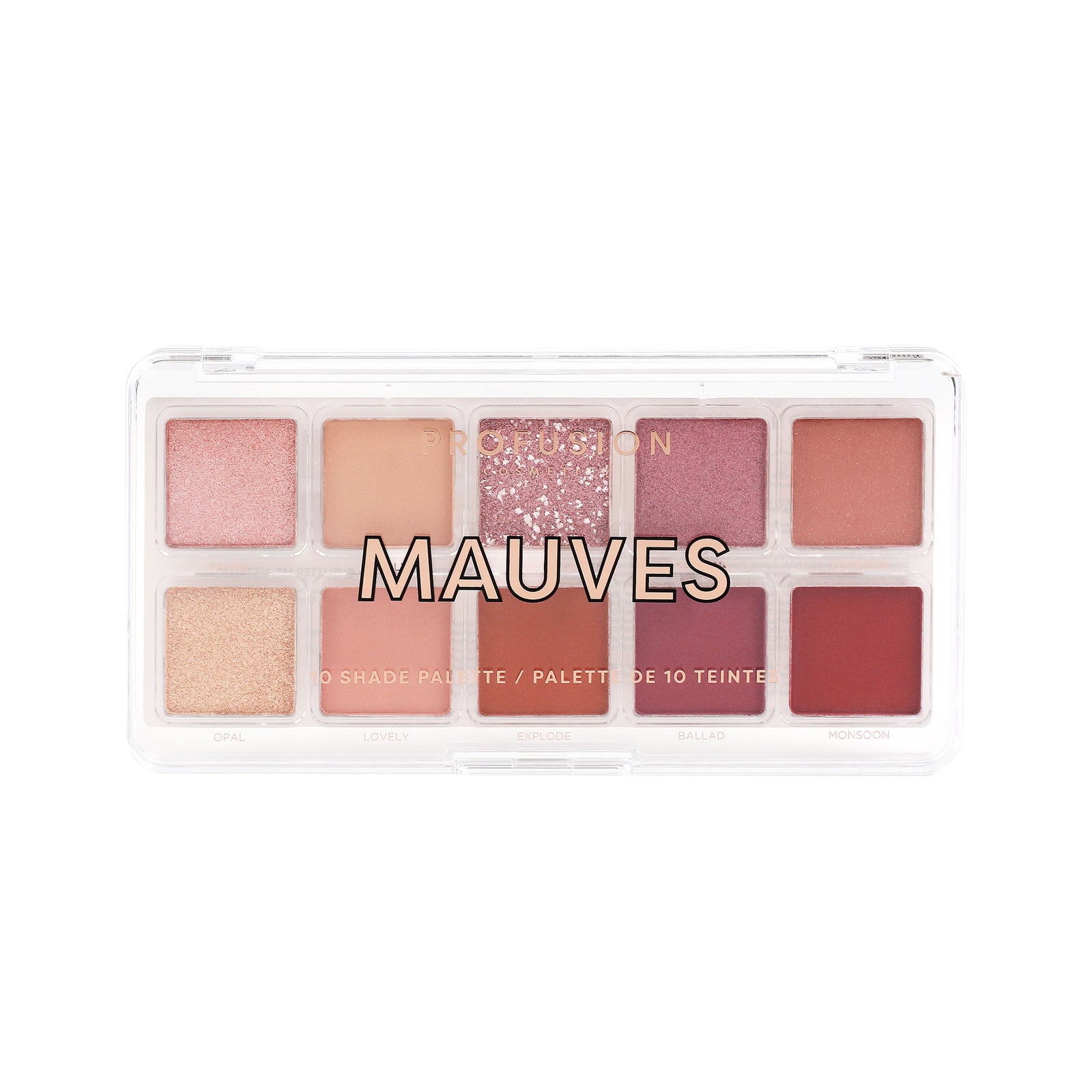 Paleta de 10 tonos Essentials - Malvas