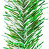 Alpine Green & White Tinsel Garland