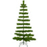 Alpine Green Tinsel Christmas Tree