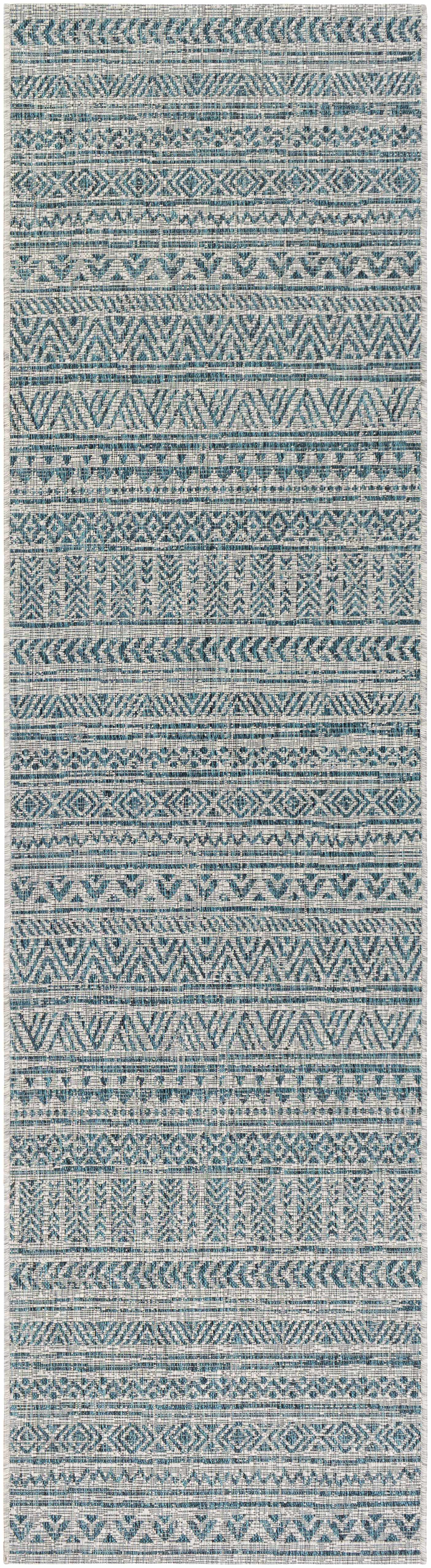 Alfombra de alto rendimiento con diseño integral Novato Aqua