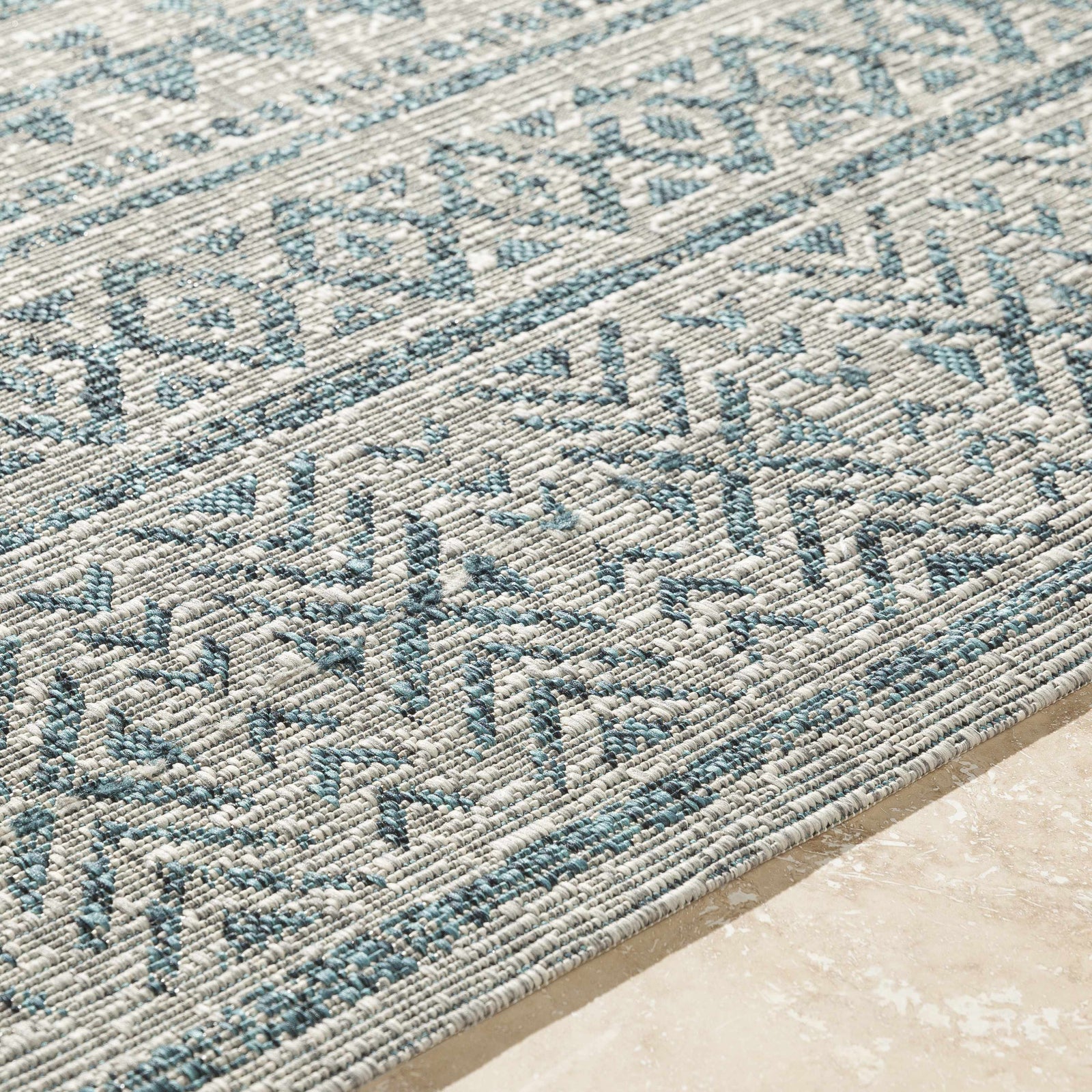 Alfombra de alto rendimiento con diseño integral Novato Aqua