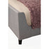 Cama Amber, lino gris