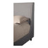 Cama Amber, lino gris
