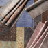 Alfombra lavable de pelo plano vintage Bethany