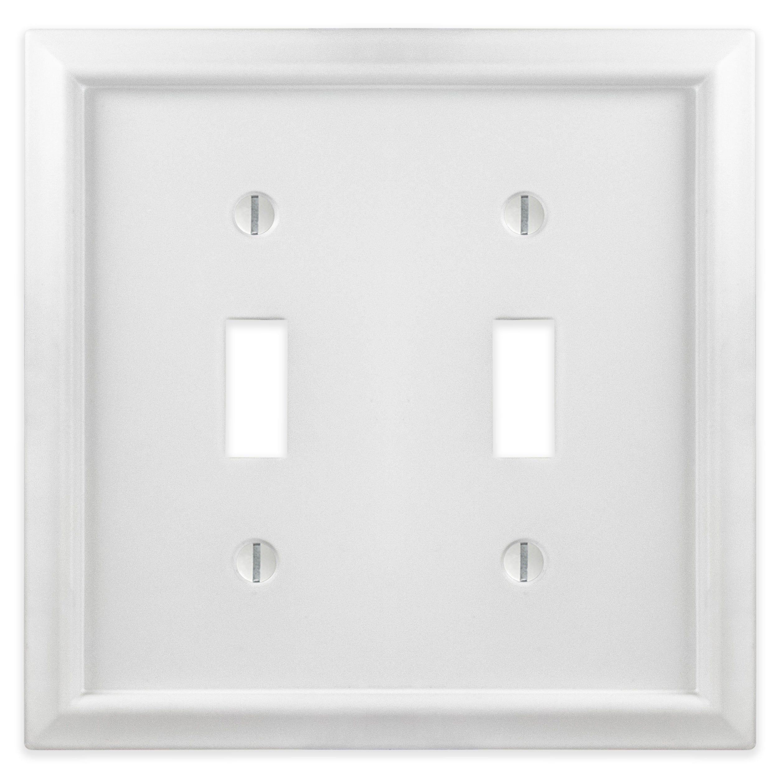Annabelle White BMC - 2 Toggle Wallplate