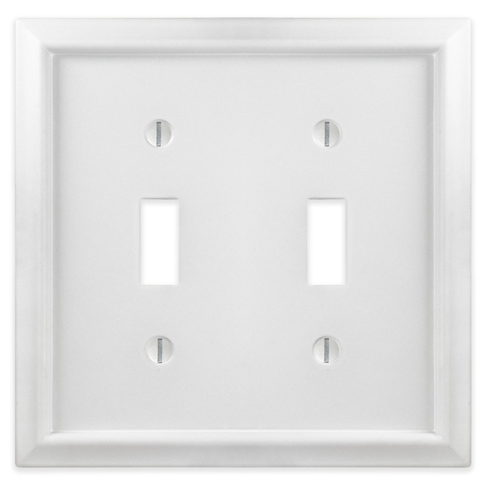 Annabelle White BMC - 2 Toggle Wallplate