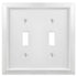 Annabelle White BMC - 2 Toggle Wallplate