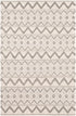 Alfombra de lana gris y crema Whittington - Ofertas especiales