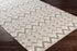 Alfombra de lana gris y crema Whittington - Ofertas especiales