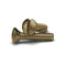 Antique Brass 3/4 Inch Wallplate Screws - 10 Pack