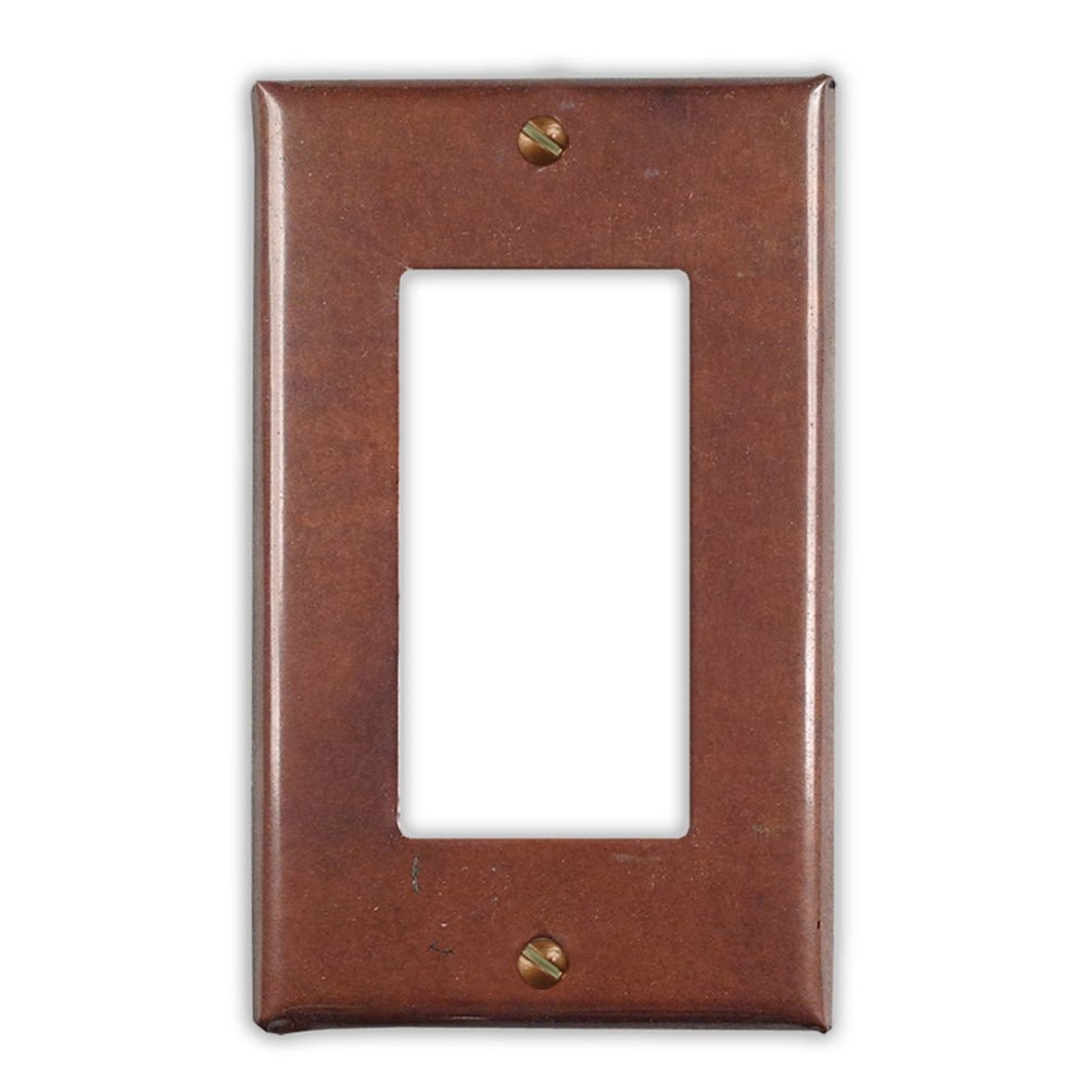 Cobre antiguo - 1 placa de pared basculante