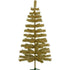 Antique Gold Tinsel Christmas Tree