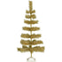 Antique Gold Tinsel Christmas Tree