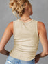 Fitted Ribbed Tank Top