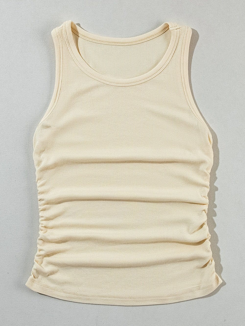 Fitted Ribbed Tank Top