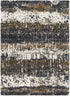 Alfombra de felpa con forro abstracto de Arboles
